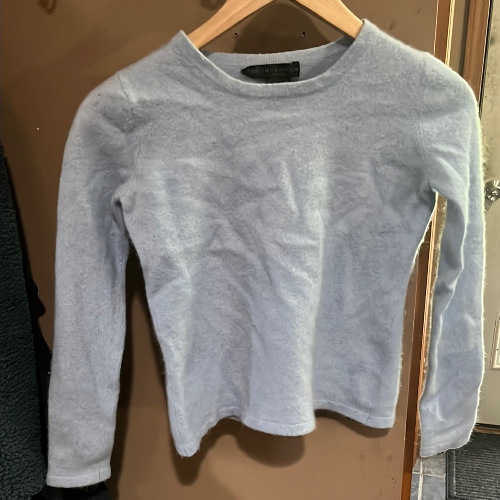 Women's Light Blue Cashmere Sweater